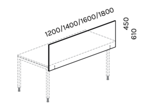 Piano esisirmid mõõtmed