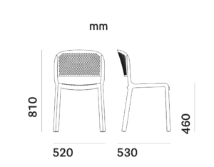 Klienditool Dome mõõtmed