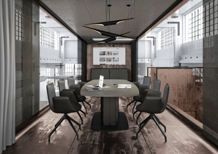 reguleeritav koosolekulaud fly