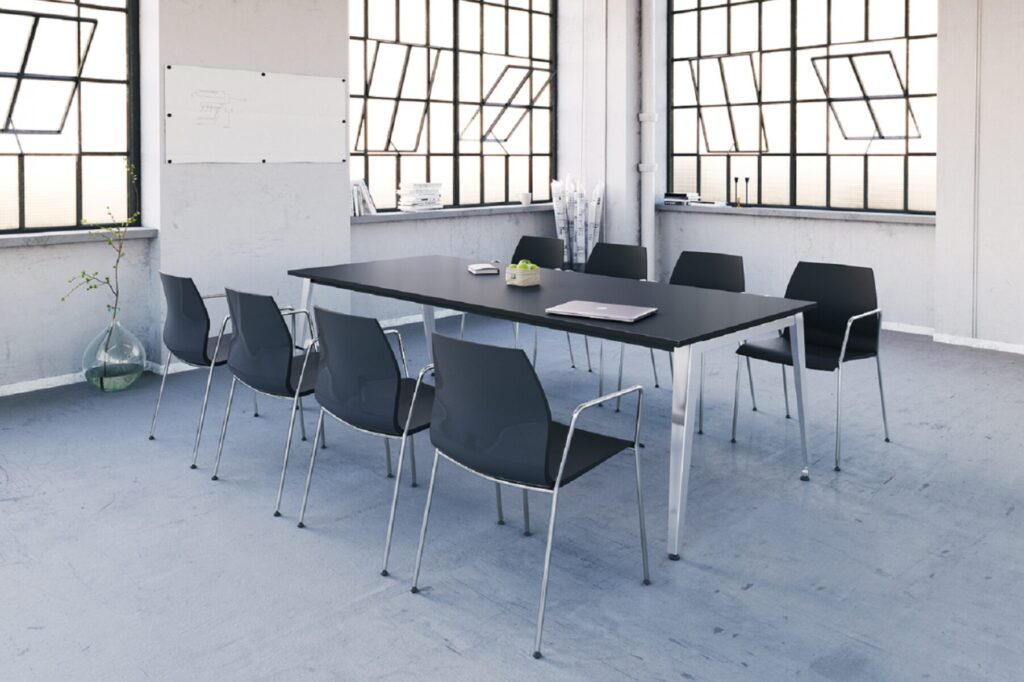 koosolekulaud forum a mustade toolidega