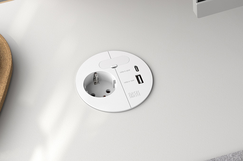 pistikupesa loop in charger valge